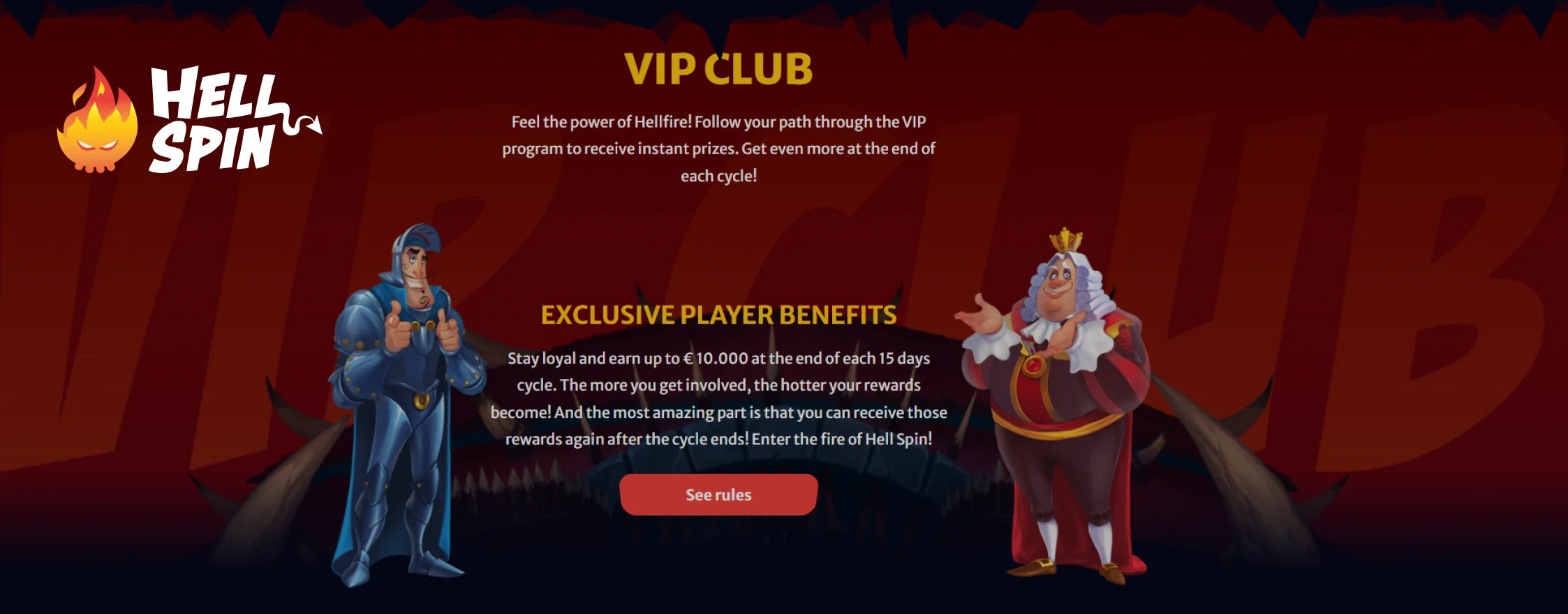 HellSpin Página web